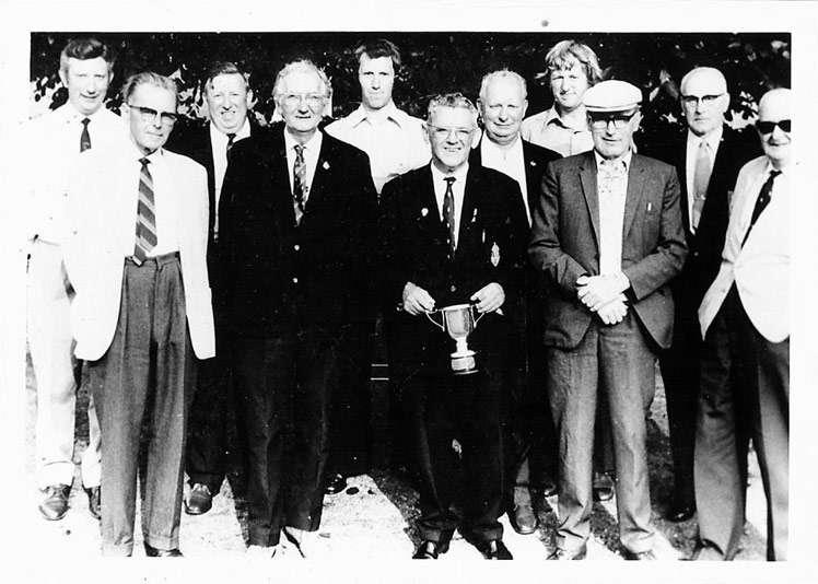 Bowls Club Alan Brummity, Tan Wyles, Henry Paulger, Alf Dovey, Fred Fovergue, Jack Mann,