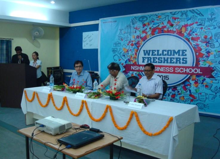 Batch Launch MBA 008 (2015-17) Dignitaries on the