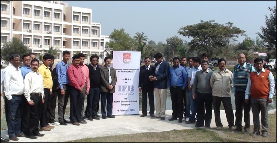 MDP on Developing Winning Competencies for the Marketplace NSHM Business School conducted a Management Development Program for IFB Agro Industries Ltd on the above area in