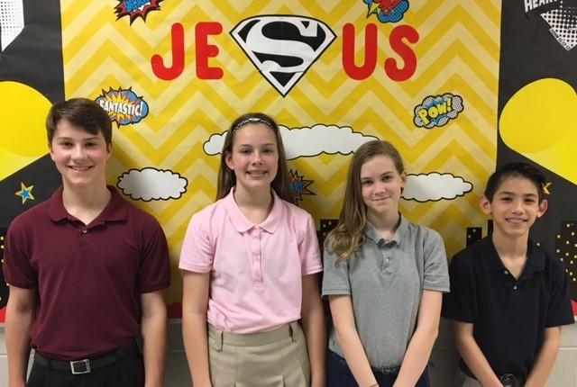 Page 3 Jr. Olympiad By: Andrew Hilmes and Ms. Combs On Wednesday, March 8th, four of Good Shepherd s best problemsolving students participated in the Jr.