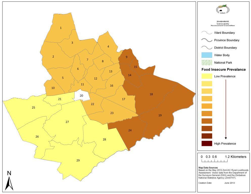 179 Mutoko District Prevalence of Food