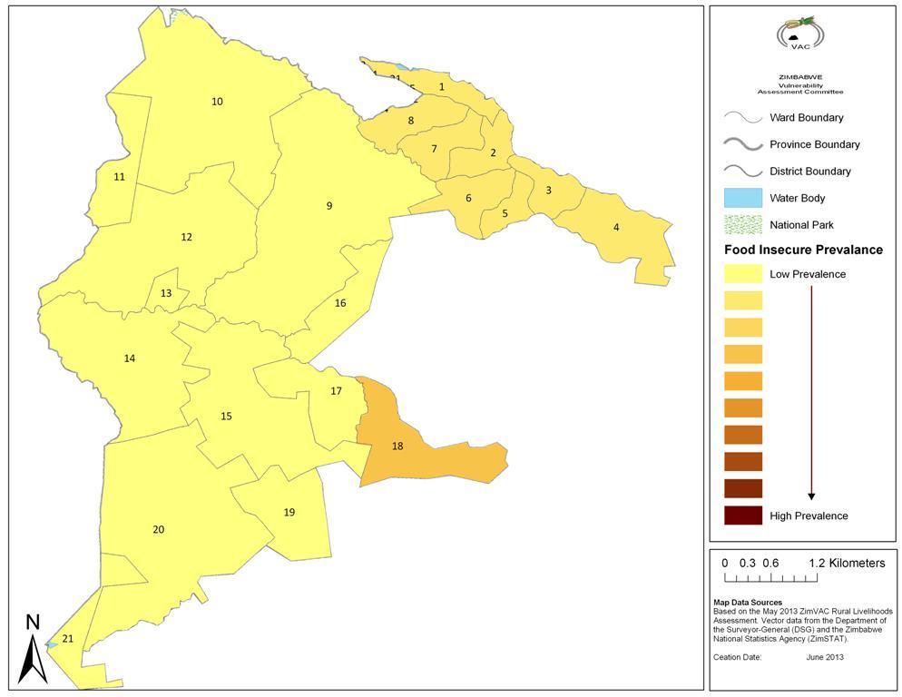 180 Seke District Prevalence of Food