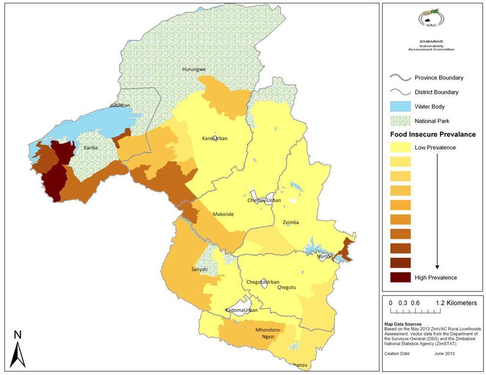182 Mashonaland West Province Prevalence of