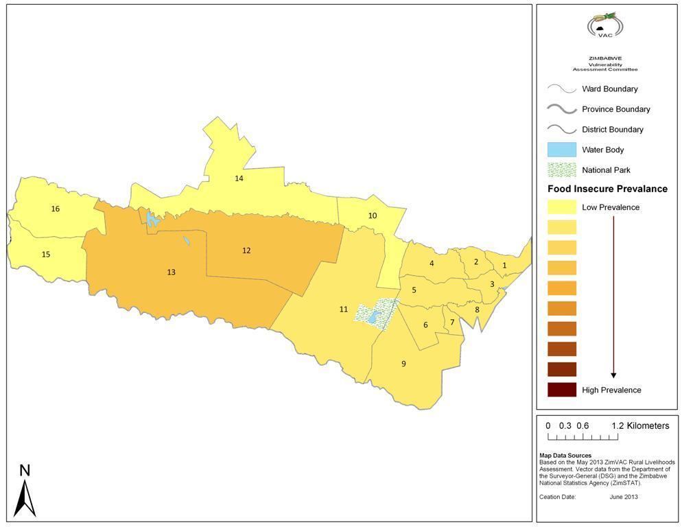 187 Mhondoro-Ngezi District Prevalence of