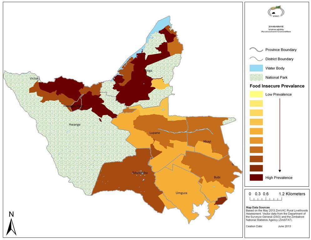 207 Matabeleland North Province Prevalence of