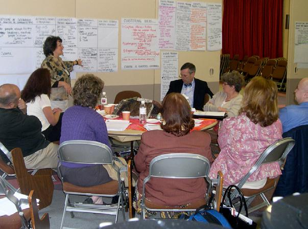 propose a set of steps to build HGP s organizational capacity. The project included a series of initial community conversations that shaped a large community workshop.