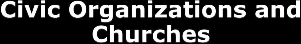 Research what is available in community To what organizations and churches do student and family