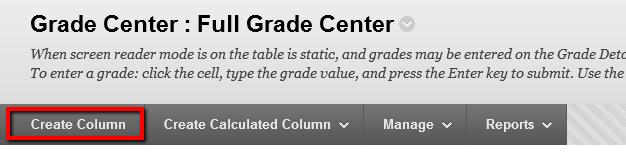 Grade downloads and uploads Access the Grade Center To access the Grade Center, click the Full Grade Center link under the Grade Center subheading in the Control Panel.