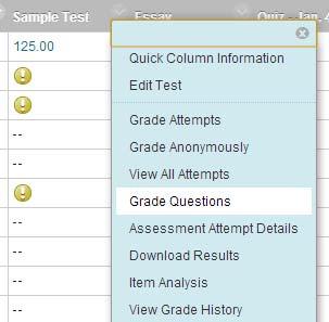 Grades can be given anonymously by clicking Hide User Names on the Grade Responses page.