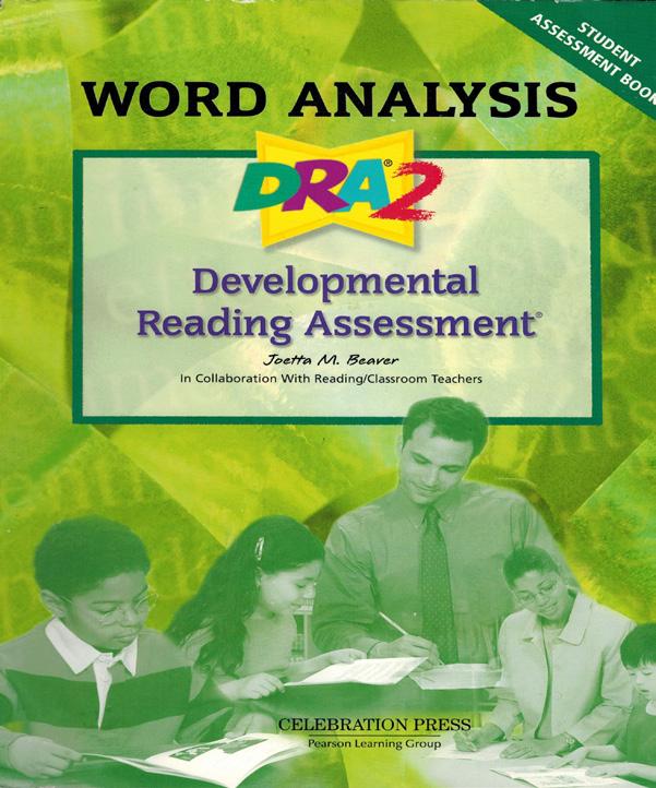 The DRA2 Word Analysis is a diagnostic assessment that provides teachers with a systematic means to observe how struggling and emerging readers attend