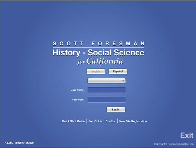 Log In The Digital Path is the online component of California History-Social Science that contains all the digital instructional content, tests & reports, and technology features.