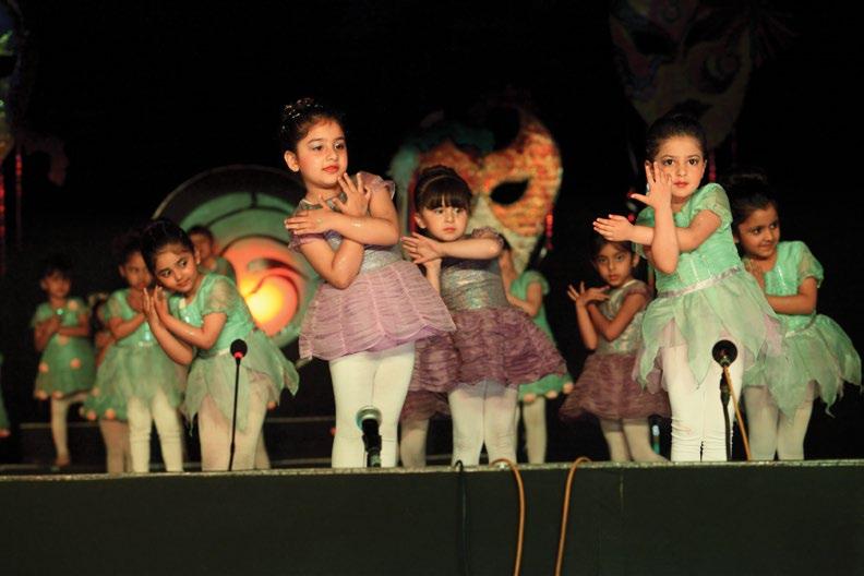 Preschool and Elementary School Parents Day is an extravaganza in which each child participates. A variety of plays and dances are staged which bring out the talents of the children.