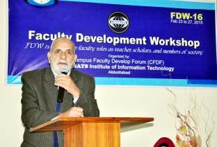 January - March 2015 CIIT - ABBOTTABAD th 16 Faculty Development Workshop 23-27 February 2015 th 16 Faculty Development Workshop (FDW-16) was organized and conducted by Campus Faculty Development