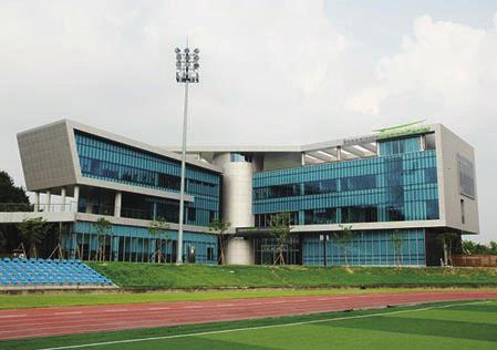 running tracks), Undergraduate Field (Soccer Field), Futsal Stadium, Swimming pool, West Gym (with basketball courts and table tennis courts) and Tennis Courts.