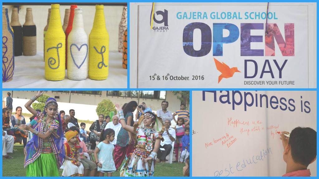 Parents / Children Corner To experience a global learning GGS declared OPEN DAY for the parents on Saturday, 15 th October and Sunday, 16 th October.