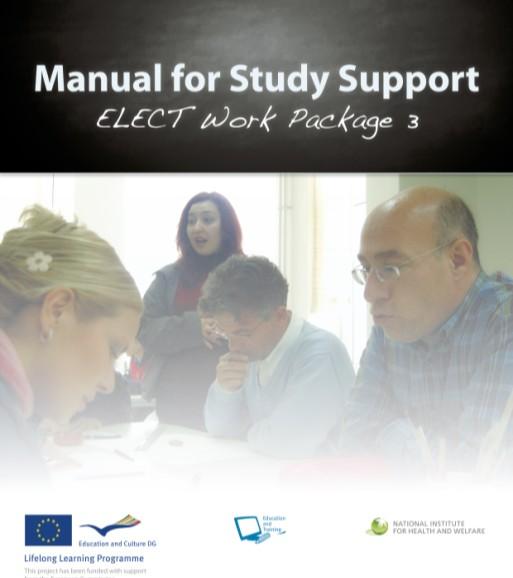 Page 2 ELECT EUROPEAN LEARNING COMMUNITIES FOR TRAINING OF PEOPLE WITH MENTAL ILLNESS New manual for study support Manual for study support presents a toolbox for the Clubhouses which have an
