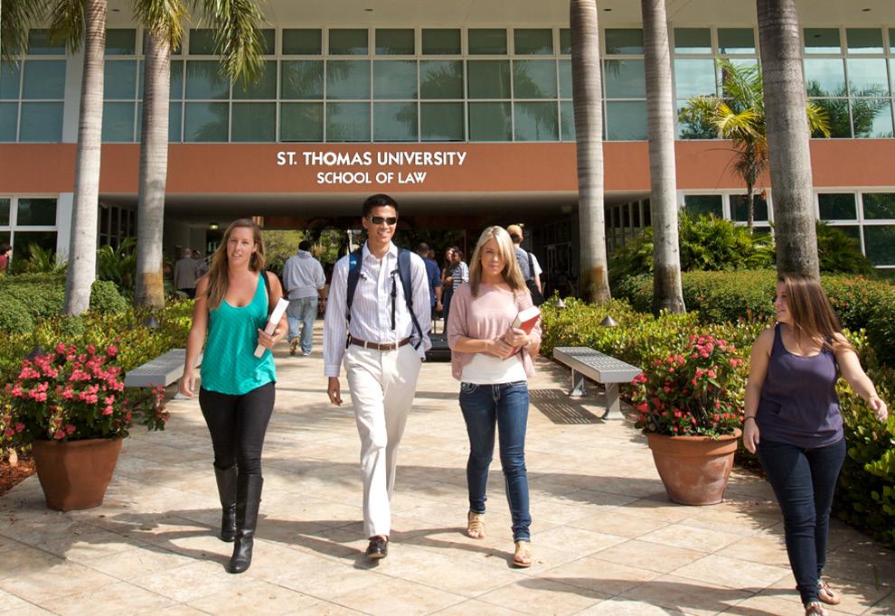 HELP US MAKE A DIFFERENCE St. Thomas Law students and faculty are actively engaged in improving our local, national, and global communities.