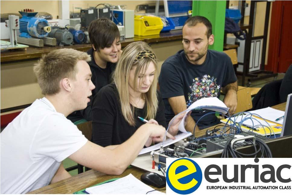 EURIAC Aim Create a European VET in industrial automation to facilitate young people s entry to the European labor market: Interest gap: Increase young people s interest in vocational education &