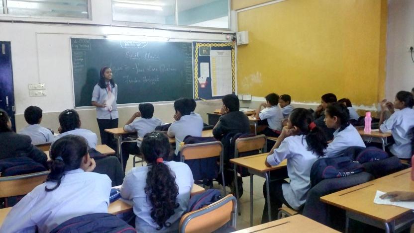 DATE: 23/08/16 CLASS: VIII ACTIVITY: ELOCUTION REPORT: In connection with the Independence Day s celebration, VIII STD students from Alpine Public School presented an Elocution program based on the