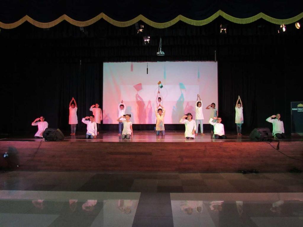 Activity 2 Date 9 th August 2016 Special Assembly Patriotic dance