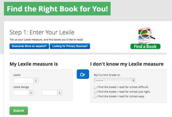Page 19 of 19 Your child s Lexile measure is found at the top right of the Student Summary Report (sample shown above).