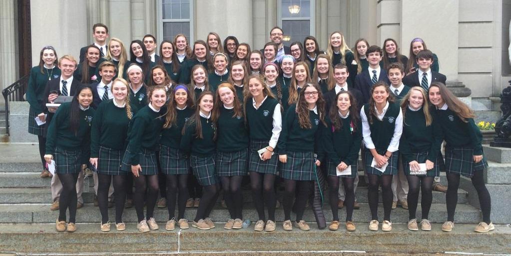 The Bishop Community Serves Others: Forty-seven members of the Bishop Shanahan "Respect Life Club" attended the "Archdiocesan Fall High School
