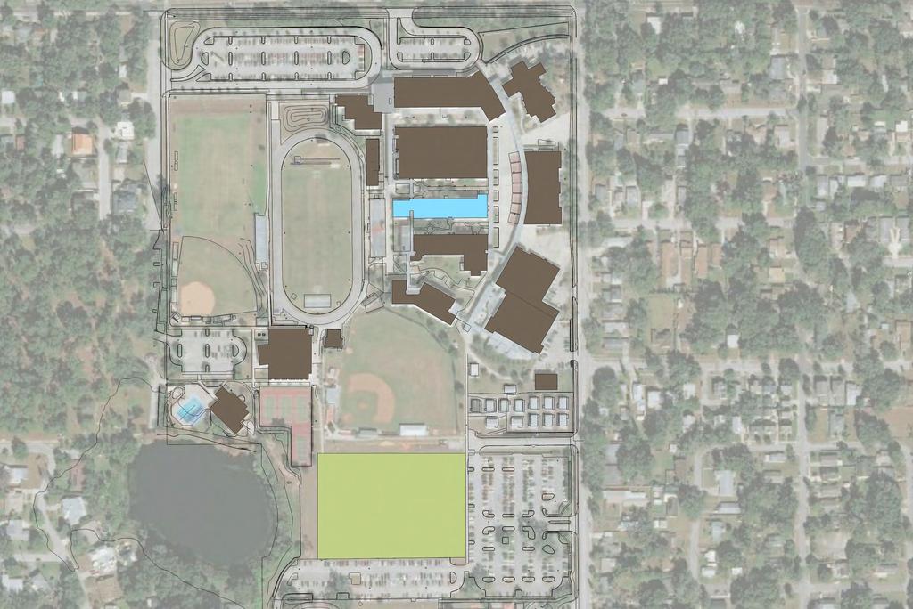 Boone High School Master Plan Phase 1 Parent Drop Bus Drop 0 1 Field Track, Field, and Stadium Capital Renewal Work Begins in Building Begins 1 800 Capital Renewal Project to Construct New Stormwater