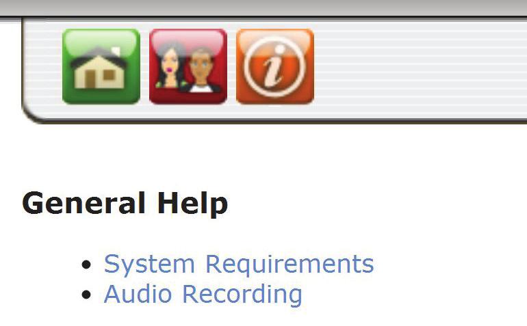 From the Powerspeak management, console click on the Help button. 2. Click on the System Requirements link.