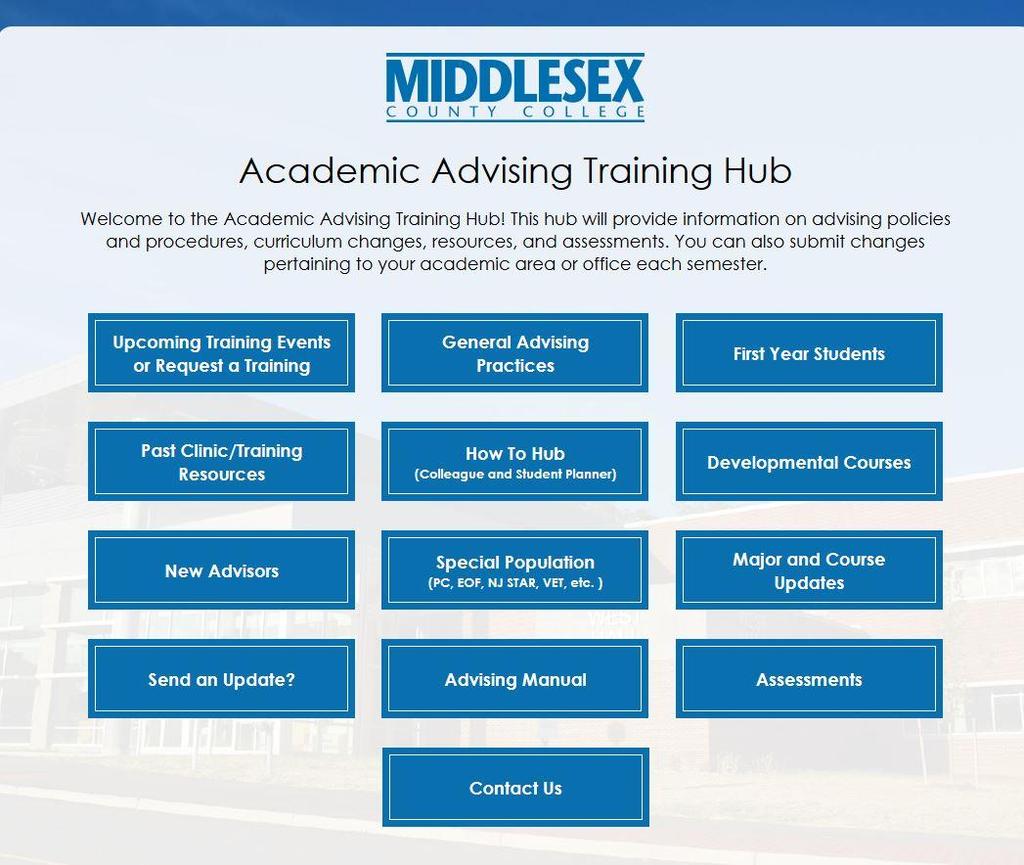 What s New In Advising How to Access Training Hub: Go to: Academic