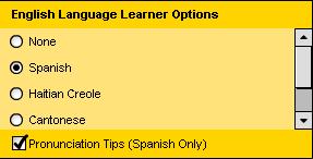 English Language Learner (ELL) Options READ 180 provides English language learners (ELL) with the following support in their language: A short summary preview of the Anchor Videos Translations of