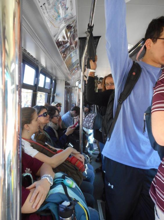 Transportation and Parking Transit Services Summary + Recommendations 27,000 Average daily boardings; Off Campus Routes ~74% 32,000 boardings per day at beginning of spring semester Transit is a