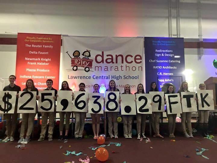 Lawrence Central raised $25,638.