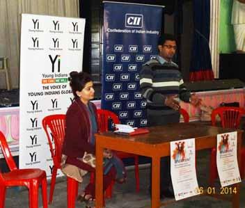 organized a Seminar on Volunteerism along with an Eye Donation Campaign at Guwahati Commerce College as part of the National Volunteering Week on 16th January, 2014. Mr.