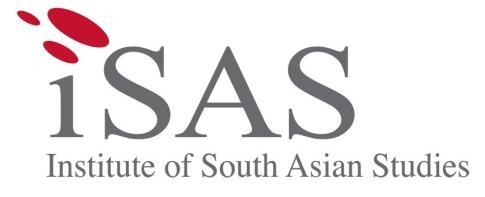 ISAS Brief No. 485 19 May 2017 Institute of South Asian Studies National University of Singapore 29 Heng Mui Keng Terrace #08-06 (Block B) Singapore 119620 Tel: (65) 6516 4239 Fax: (65) 6776 7505 www.