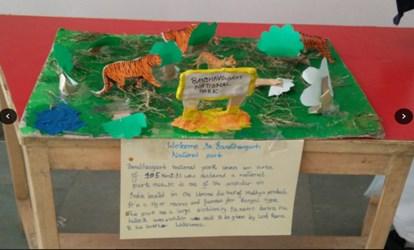The children also explained about the significance of each model in those