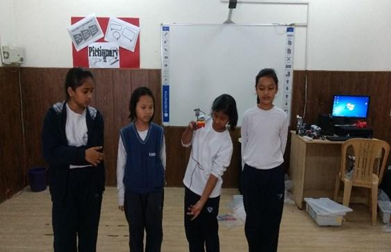 Making models of esophagus and stomach (using a polybag and a