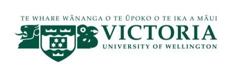 Victoria Abroad Evaluation Form PLEASE TYPE THIS EVALUATION FORM & EMAIL IT TO VICTORIA ABROAD AS A WORD DOCUMENT A: Student Information VUW degree(s) BSc Major(s) Biotechnology Exchange Institution