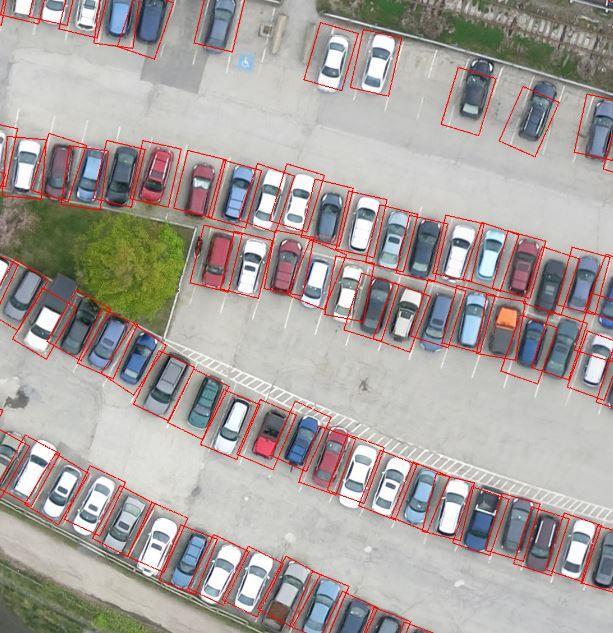 Do We Have Enough Parking? Demo 300 drone images GSD = 3.
