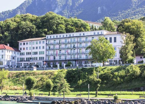 Our Caux Campus A short funicular train journey from Montreux, this beautiful campus offers a memorable experience as a former
