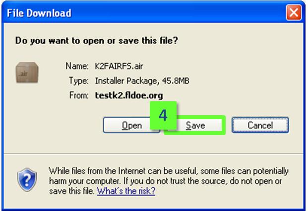 Section 2: Downloading the K2 FAIR-FS Application 4.