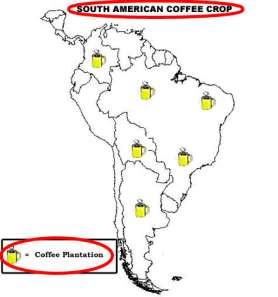 Level 2 - Tools Used in Graphs Explanation To solve the previous problem, you needed to look at the clues provided on the map. First, look at the Title of the graph, South American Coffee Crops.