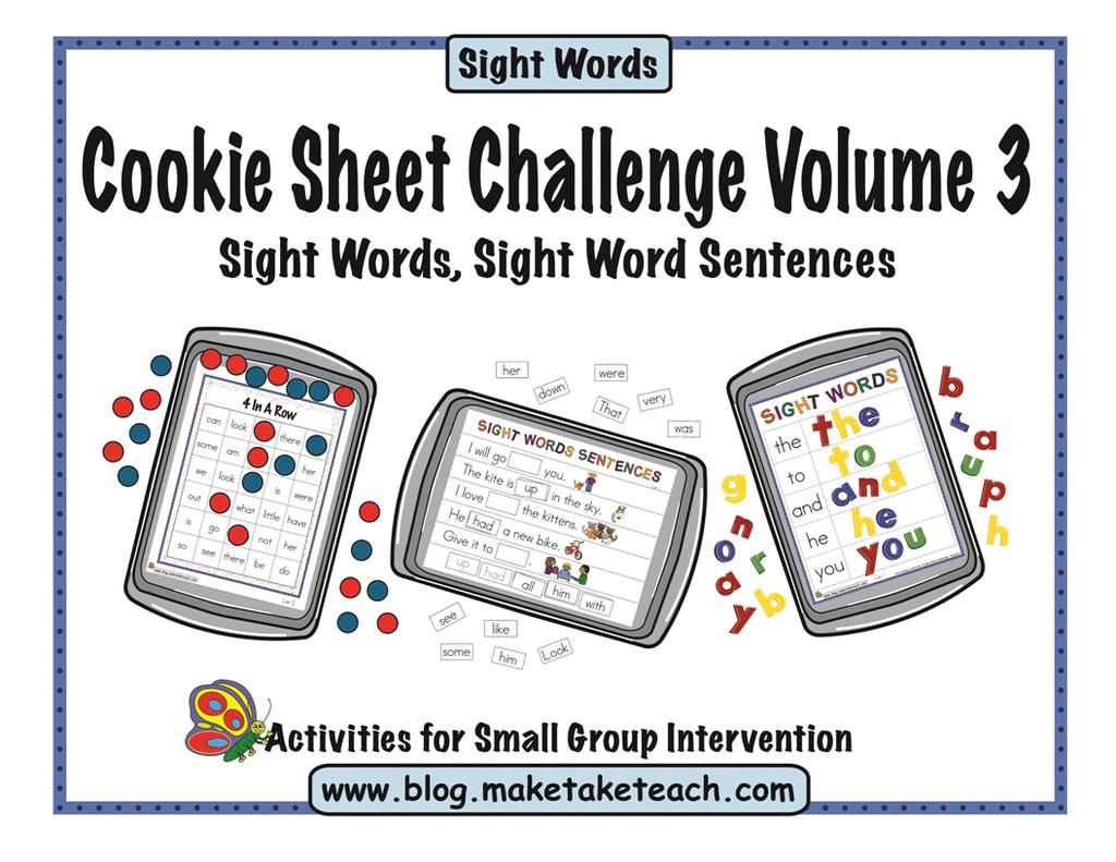Make, Take & Teach Sight Word Activities All Make, Take & Teach sight