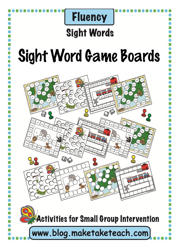 This product targets the following skills: sight word building, sight