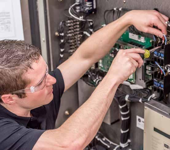 COMMON CAREERS FOR GRADUATES OF THE HVACR PROGRAM HVACR Installers: Install air conditioning, heating and ventilation systems in residences or commercial establishments.