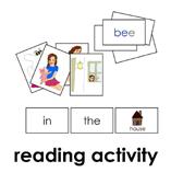 Reading Chart 10A & 10B Narrative Practice sequencing collaborative retell Vocabulary vocabulary bingo Blending Folder Game Key Word Bingo: Set 1A & 1B Practice Books-Key Word Pages Narrative