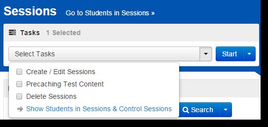 3. Open the task list and select Enroll Students and click Start. 4.