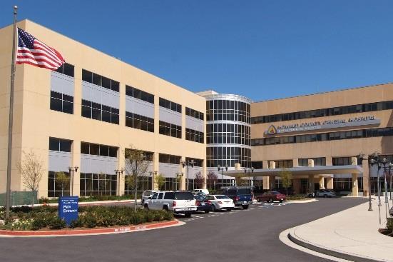 News & World Report in three specialties Howard County General Hospital Columbia, Maryland 285 licensed beds, over 410 physicians Designated by the