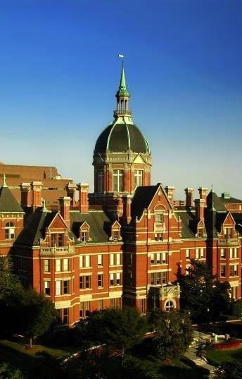 About Johns Hopkins Medicine The Johns Hopkins Hospital opened in 1889, and the Johns Hopkins University School of Medicine opened four years later.