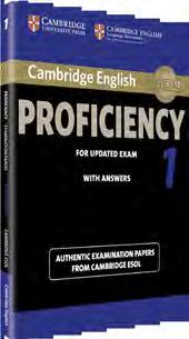 pack has been written by experts in the exam for the updated Cambridge English: Proficiency (CPE).
