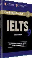 needed for the IELTS test, this handy practice book offers useful tips on vocabulary learning and how to approach the exam.